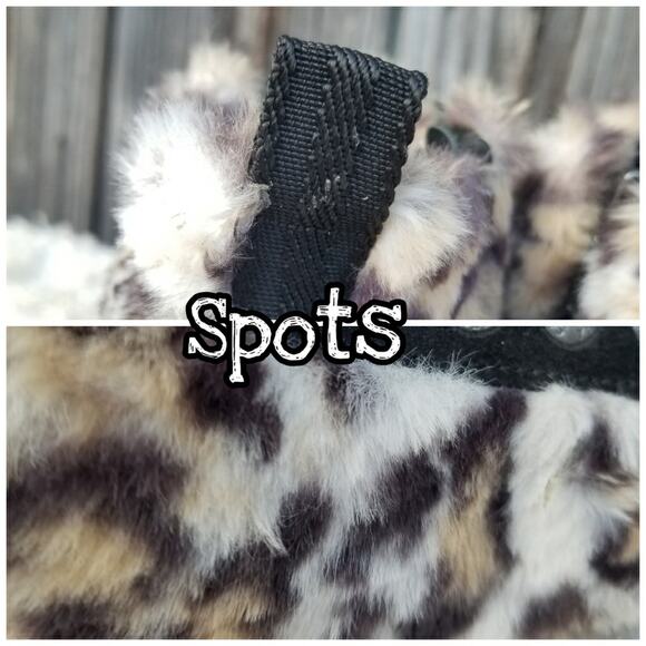 Faux Fur Fuzzy HighTops Size 10 Cheetah Animal Leopard Superga x Jocelyn EUC - Picture 9 of 14